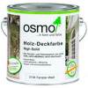 Краска укрывная белая для окон и дверей Osmo Holz-Deckfarbe 2104, 0.18 л
