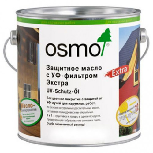 Защитное масло с УФ-фильтром Экстра Osmo UV-Schutz-Ol Extra 425 Дуб 0.22 л