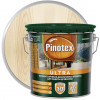Пропитка декоративная для защиты древесины Pinotex Ultra AWB полуглянцевая бесцветная 2,5 л