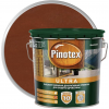 Пропитка декоративная для защиты древесины Pinotex Ultra AWB полуглянцевая красное дерево 2,5 л