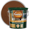 Пропитка декоративная для защиты древесины Pinotex Ultra AWB полуглянцевая тик 2,5 л