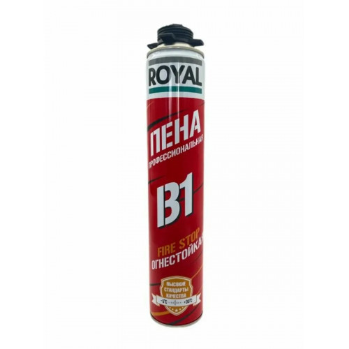 Пена профессиональная ROYAL FIRESTOP огнестойкая 750 мл