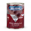 Грунт-эмаль по ржавчине Skladno 3 в 1 белый 0.8 кг (1/14)