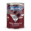 Грунт-эмаль по ржавчине Skladno 3 в 1 черный 1.8 кг (1/6)