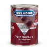 Грунт-эмаль по ржавчине Skladno 3 в 1 коричневый 1.8 кг (1/6)