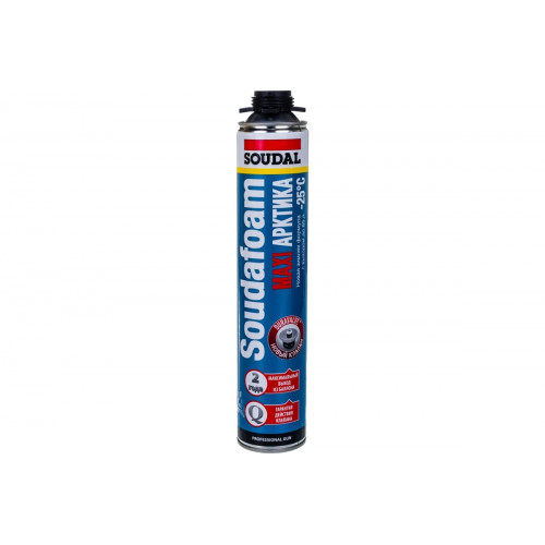 Пена профессиональная Soudal Soudafoam Maxi Арктика зимняя 870 мл