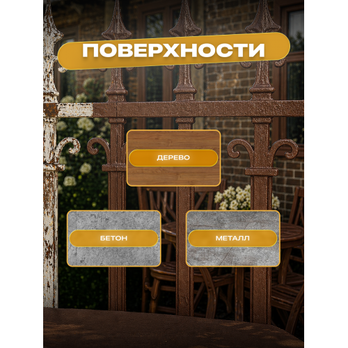 Грунт-эмаль по ржавчине 3 в 1 Sun Color коричневый 0.8 кг
