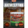 Антисептик лессирующий декоративный пропитка для дерева Terratex на алкидной основе, Красное дерево 3 л