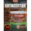 Антисептик лессирующий декоративный пропитка для дерева Terratex на алкидной основе, Палисандр 9 л