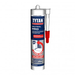Герметик силиконовый нейтральный Tytan Professional Neutral PRO прозрачный 280 мл