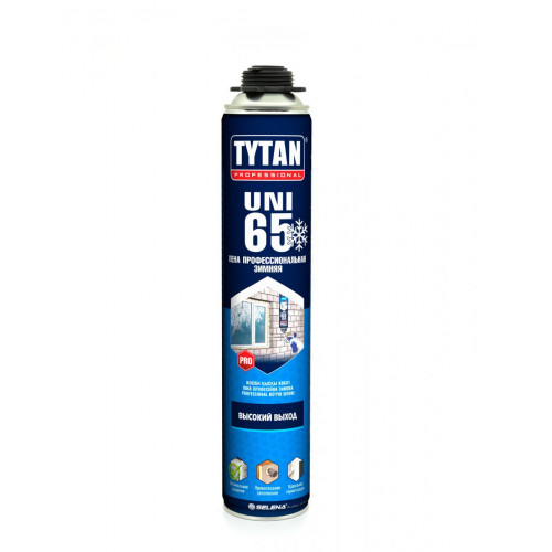 Пена профессиональная Tytan Professional 65 UNI зимняя 750 мл