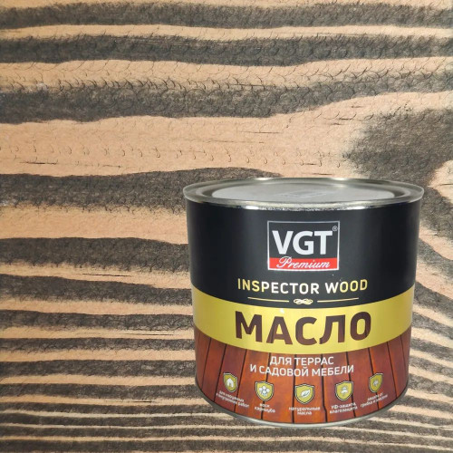 Масло для террас и садовой мебели VGT Палисандр 0.75 кг