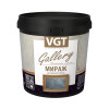 Штукатурка декоративная «Мираж» VGT Gallery серебристо-белая база 1 кг
