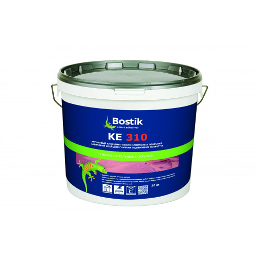 Клей для напольных покрытий акриловый Bostik КЕ 310 20 кг