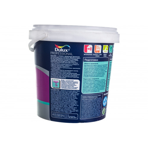 Шпатлевка для стен и потолков Dulux Professional Bindo Filler финишная 0,9 л 1,5 кг