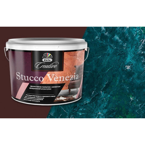 Покрытие декоративное Dufa Creative Stucco Venezia эффект венецианской штукатурки 4 кг
