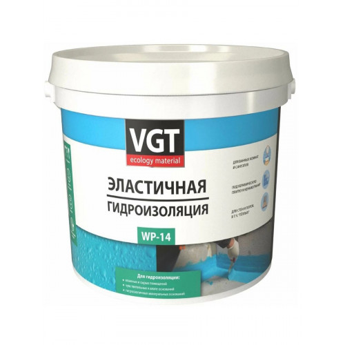 Эластичная гидроизоляция WP-14 VGT 3 кг