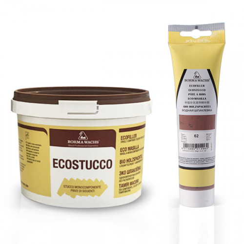 Шпаклевка на водной основе Ecostucco Borma Wachs цвет 146 венге 250 гр в тубе