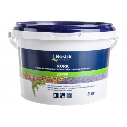 Клей для пробки Bostik Kork 3 кг