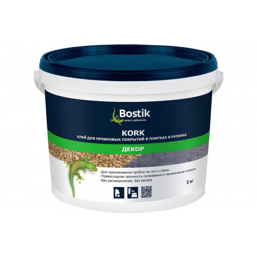 Клей для пробки Bostik Kork 3 кг