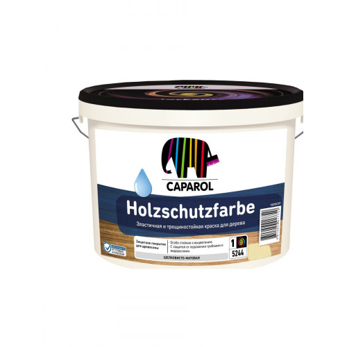 CAPAROL HOLZSCHUTZFARBE PRO краска для древесины акриловая кроющая Универсальная база 3 1,18л