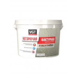 Штукатурка фактурная негорючая VGT FIRESTOP PRO 18 кг