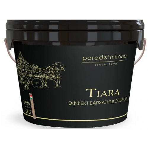 Декоративное покрытие с эффектом бархатного шелка Parade Tiara 2,5 л