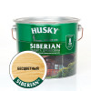 Лазурь для дерева алкидная полуглянцевая Husky Siberian цвет бесцветная 2,7 л
