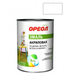 Эмаль Универсальная акриловая Ореол матовая белая 1,9 кг