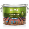 Лазурь-антисептик для дерева алкидная сверхпрочная Husky Siberian Суперлазурь цвет антик 9 л