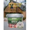 Акриловый антисептик для дерева полуматовый Husky Siberian Эко-Лазурь цвет антик 9 л