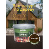 Акриловый антисептик для дерева полуматовый Husky Siberian Эко-Лазурь цвет палисандр 2,5 л