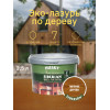 Акриловый антисептик для дерева полуматовый Husky Siberian Эко-Лазурь цвет тиковое дерево 2,5 л
