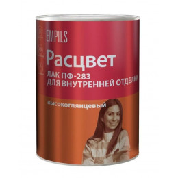 Лак для внутренних работ алкидный Расцвет глянцевый 0,8 кг