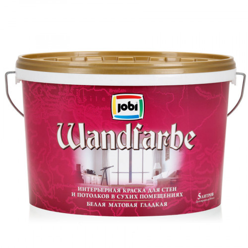Jobi WANDFARBE Краска дисперсионная -30С 5 л