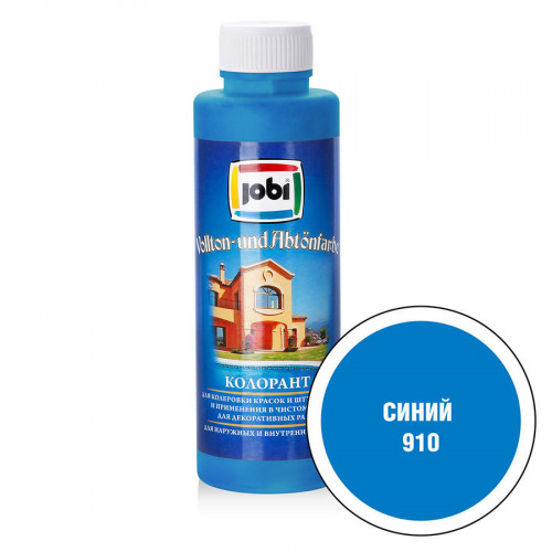 Jobi Колорант № 910 синий -30С 500мл