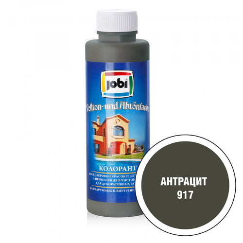 Jobi Колорант № 917 антрацит -30С 500мл