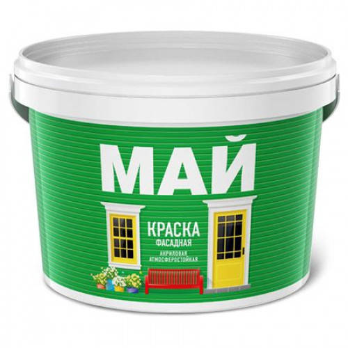 Май краска фасадная 13 кг