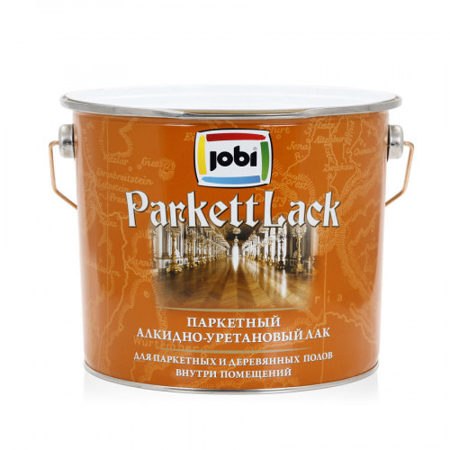 Jobi PARKETTLACK Лак паркет алкидно-уретановый матовый 2,7 л