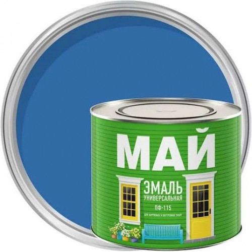 Май ПФ-115 эмаль, голубая 2,6 кг