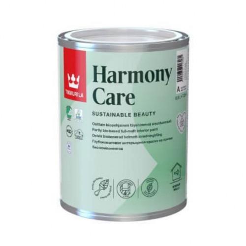 Матовая интерьерная краска Tikkurila Harmony Care база C 0,9 л