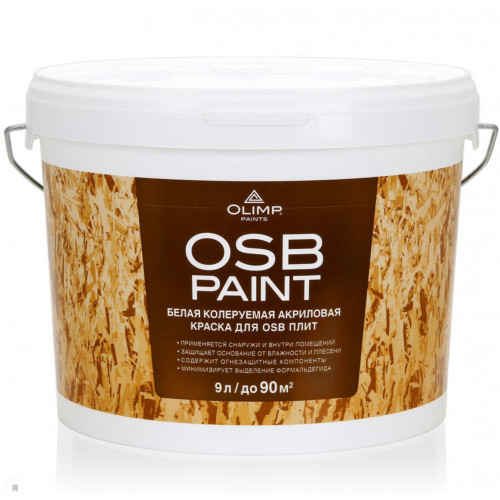 Olimp Краска акриловая для OSB-плит 9 л