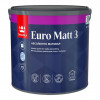 Краска интерьерная для стен и потолков Tikkurila Euro Matt 3 абсолютно матовая база A 2,7 л