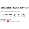 Универсальная краска для фасадов и интерьеров Tikkurila Facade Acrylate база A 5 л