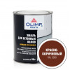 Olimp Эмаль для бетонных полов красно-коричневый RAL 3009 0,9 л