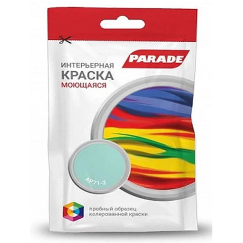 Краска латексная Parade Pro'latex E3 цвет база А мат AP 71-2 Саше 50 мл