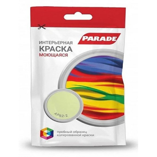 Краска латексная Parade Pro'latex E3 цвет база А мат AP 62-2 Саше 50 мл