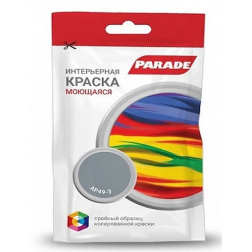 Краска латексная Parade Pro'latex E3 цвет база А мат AP 49-3 Саше 50 мл