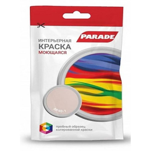Краска латексная Parade Pro'latex E3 цвет база А мат AP 40-1 Саше 50 мл