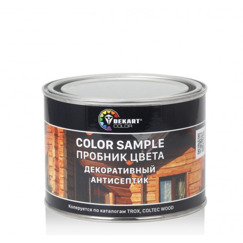 DEKART COLOR Пробник цвета декоративный антисептик 450 мл